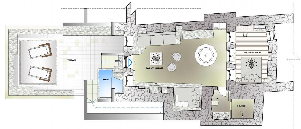 Nk Cave House Villa Φηρά Εξωτερικό φωτογραφία